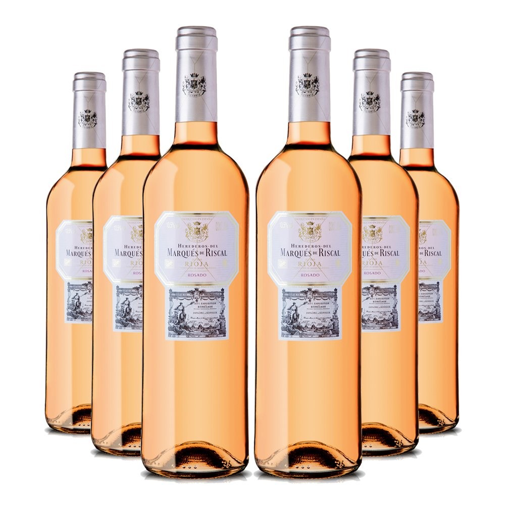 Box of 6 bottles of Marqués de Riscal Rosado DO Rioja