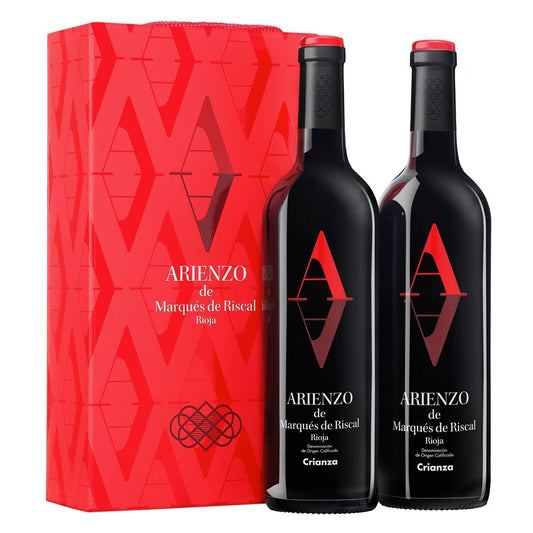 Case of 2 Bottles of Arienzo from Marqués de Riscal Crianza