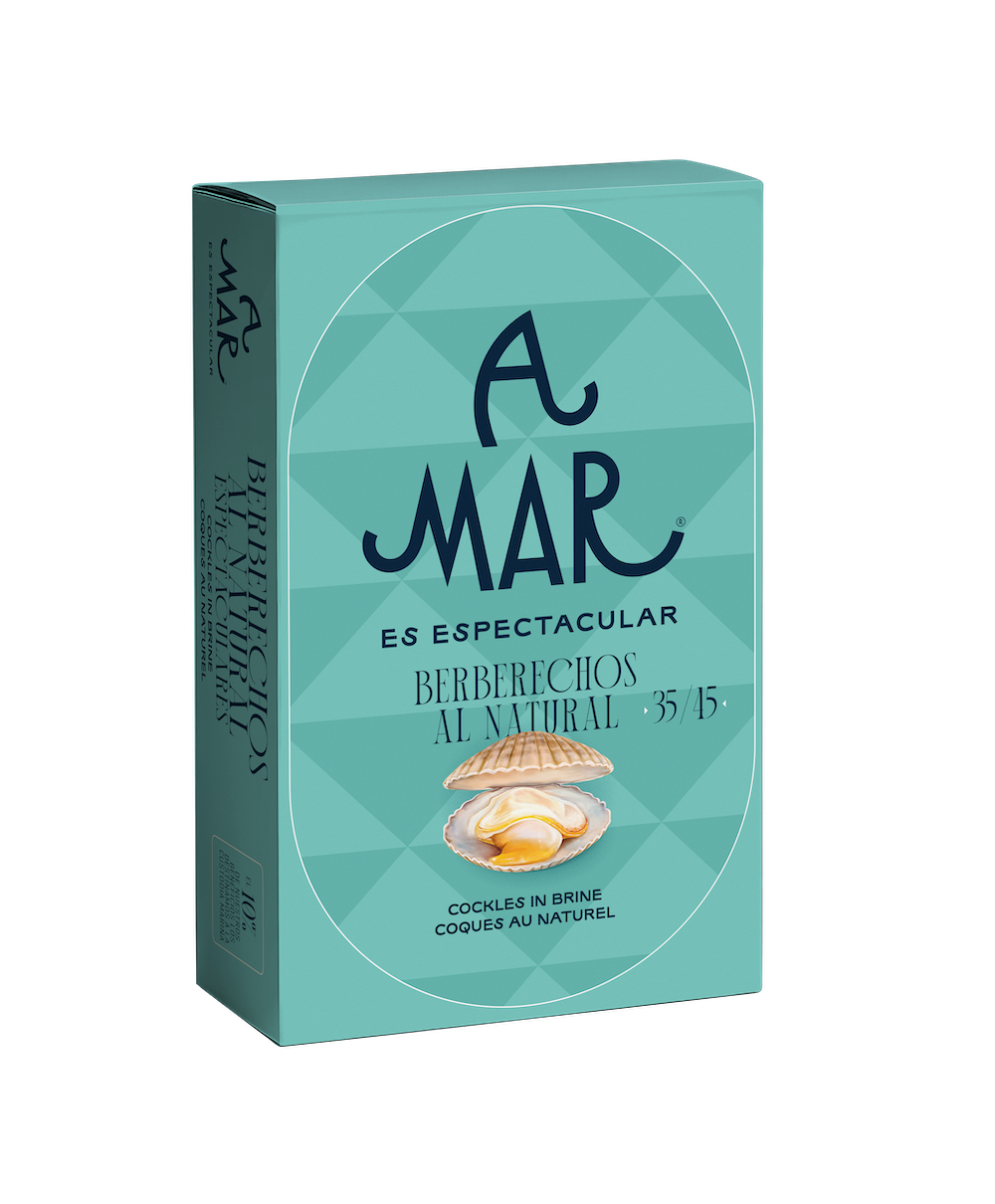 Berberechos al Natural tamaño mediano 35/45