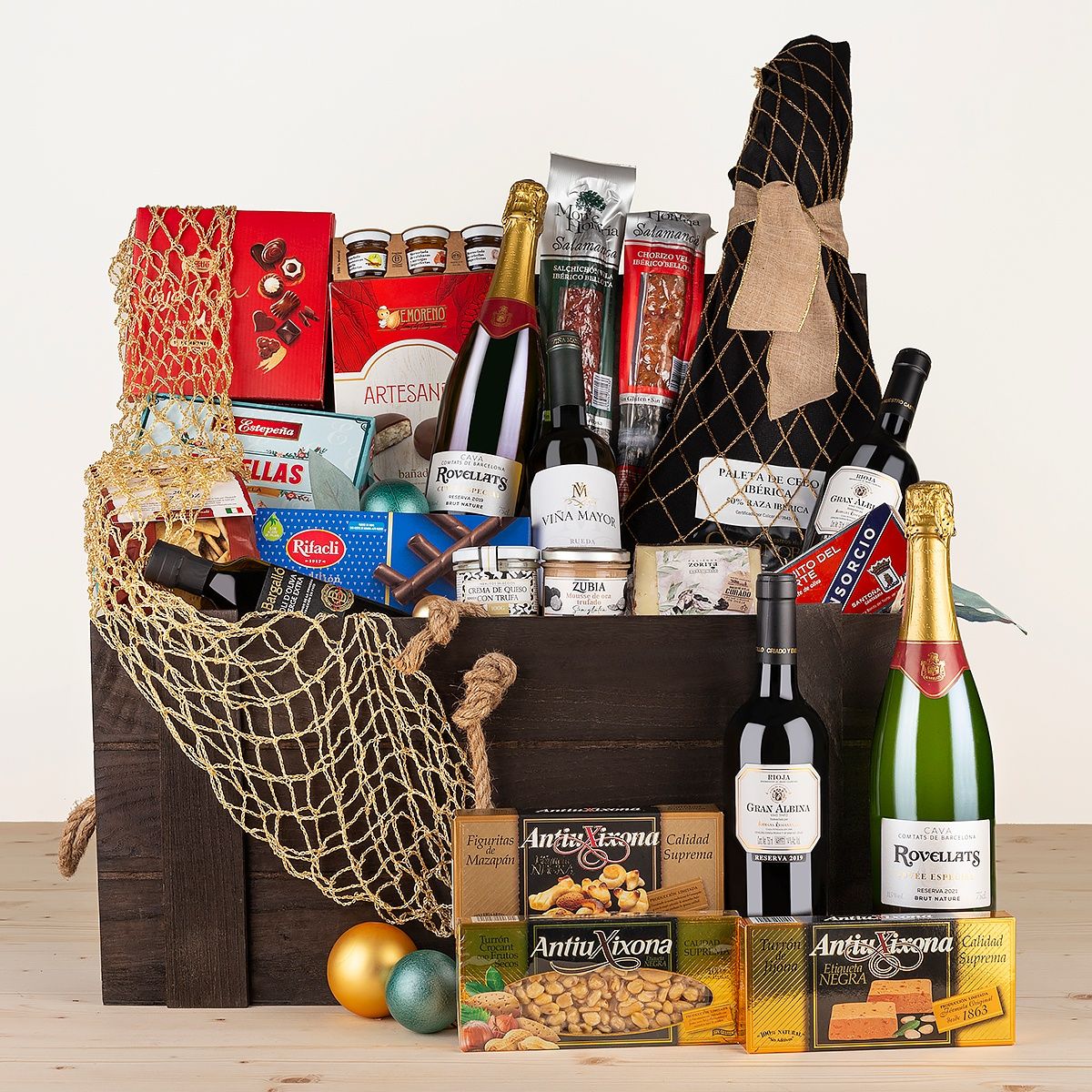 Malle de Noël avec palette PREMIUM