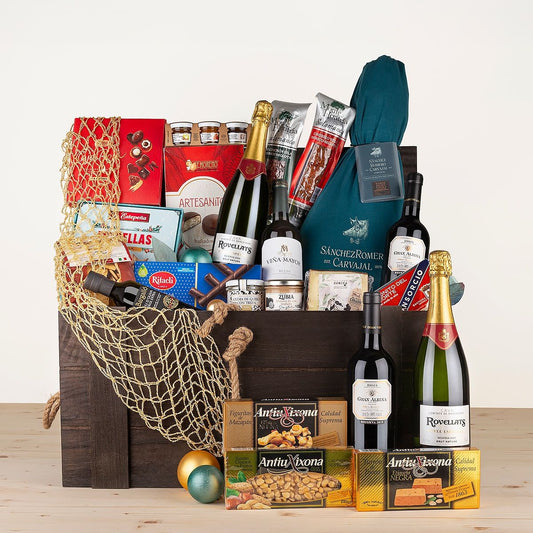 Christmas Chest with 100% Iberian Bellota Shoulder Sánchez Romero Carvajal