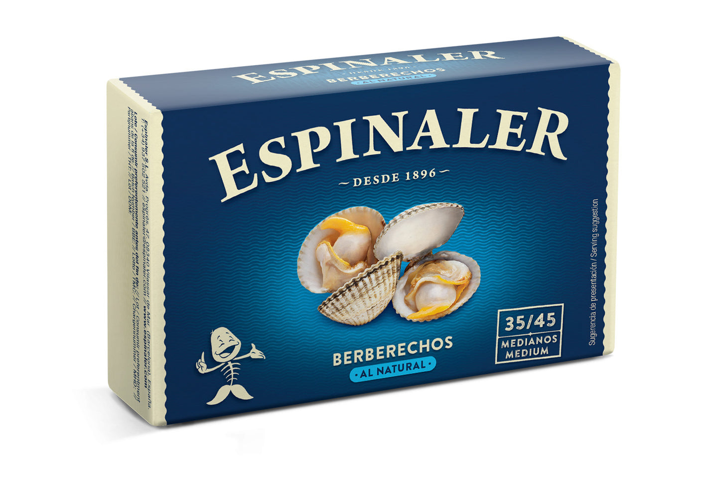 Espinaler Natural Cockles 35/45 pieces