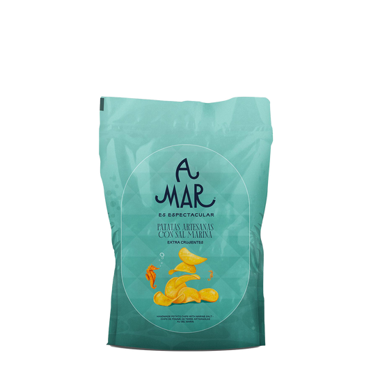 Artisanal Potato Chips with Sea Salt A Mar Espectacular 60g