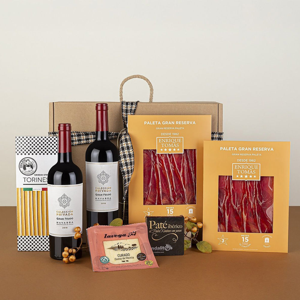Lote de Navidad de Embutidos con Loncheado de Paleta Enrique Tomás