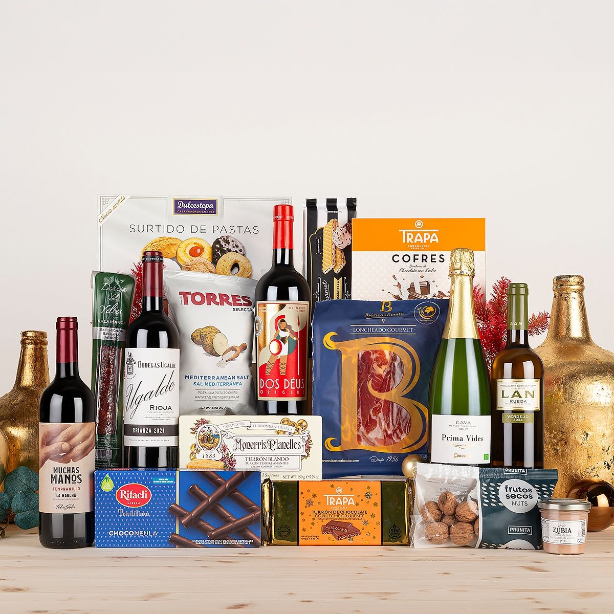 Lot de Noël avec Assortiment de Tranches Ibériques Tranchées N°6