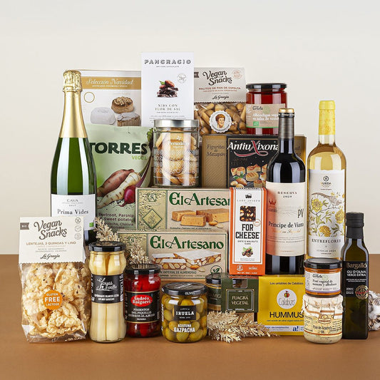 Lote de Navidad Vegano Gourmet con Especialidades Vegegales