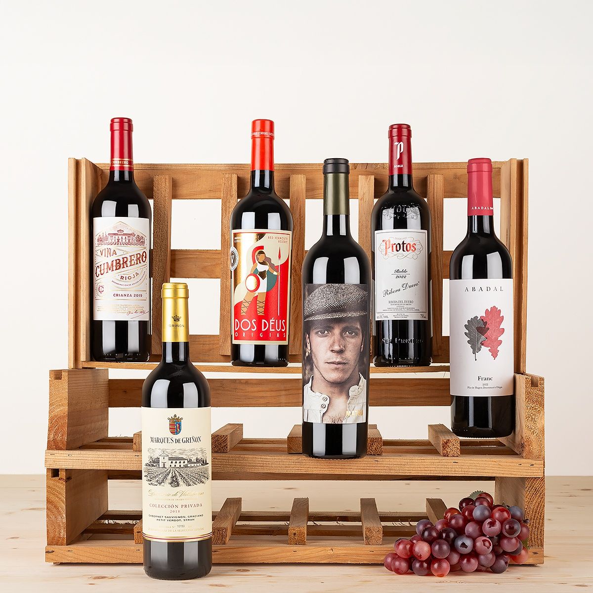 Lot de 6 bouteilles de vin Vinatorio VA
